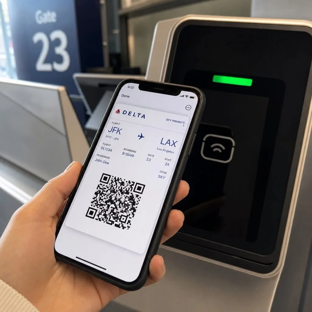 Digital passes and tickets organised in Apple Wallet