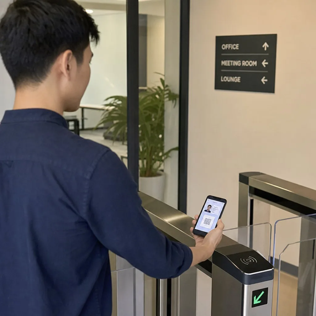 A digital identification card displayed in a mobile wallet