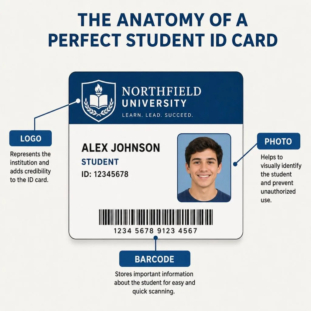 The anatomy of a well-designed student ID card