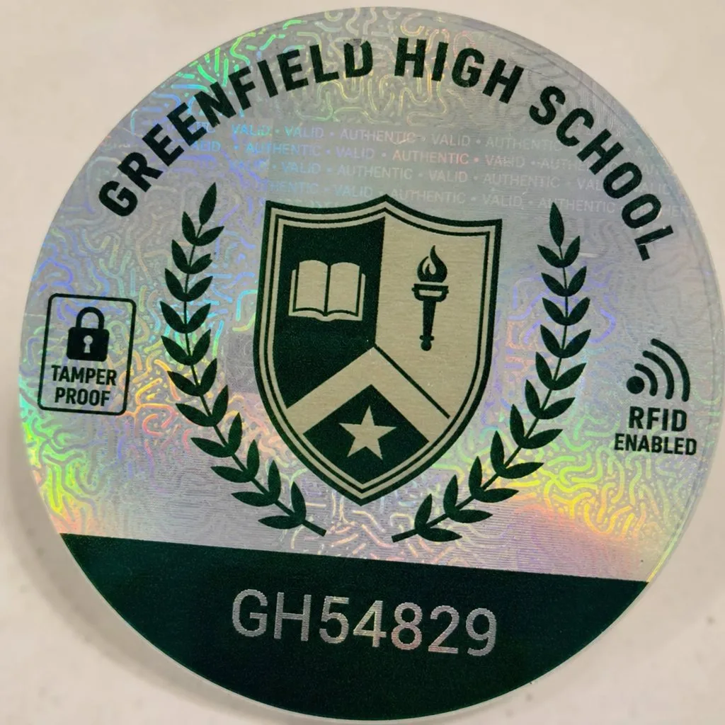 Students using digital ID cards on campus