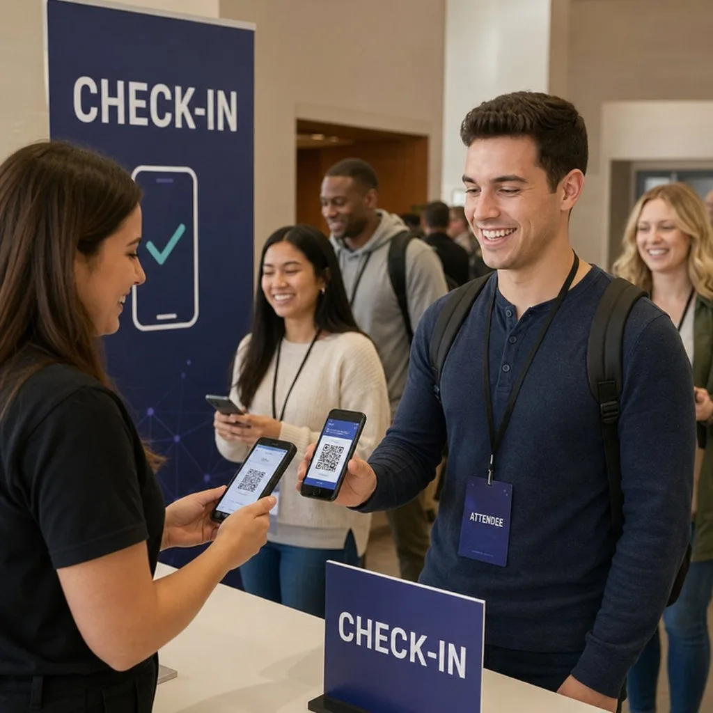 An event organiser managing ticket sales