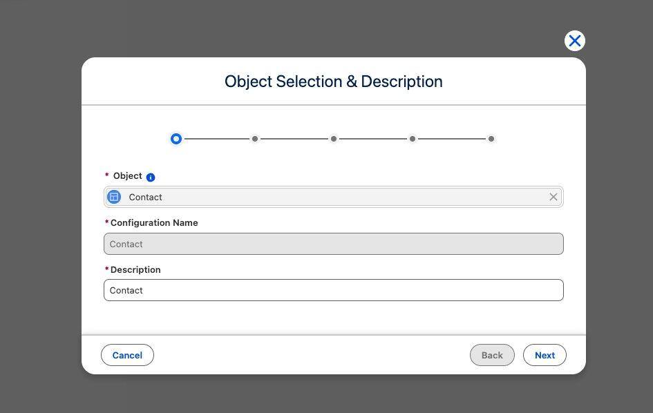 Kemicard flow configuration screenshot