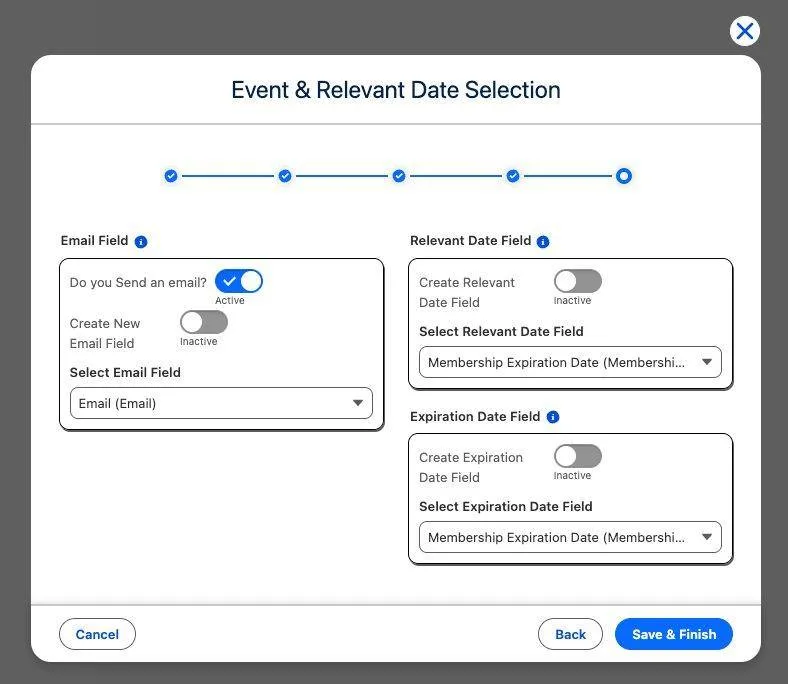 Kemicard configuration page screenshot
