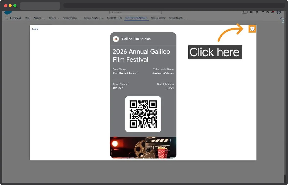 Kemicard Studio — Access Additional Options