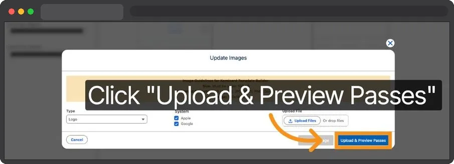 Kemicard Studio — Upload and Preview Passes