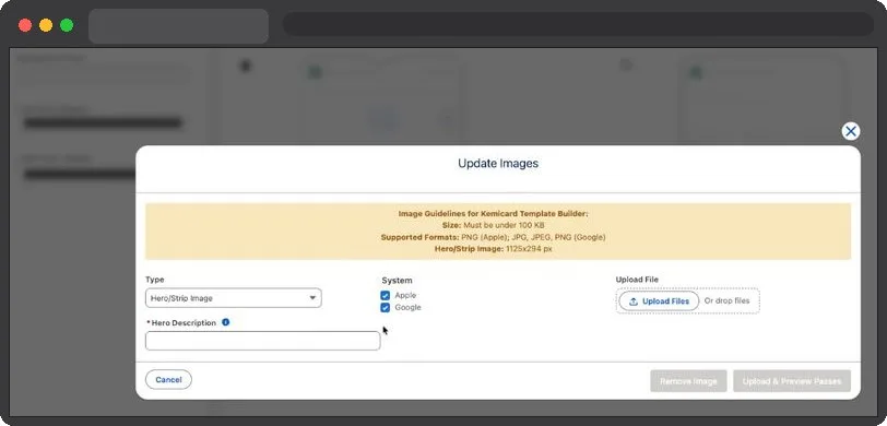 Kemicard Studio — Enter Pass Name