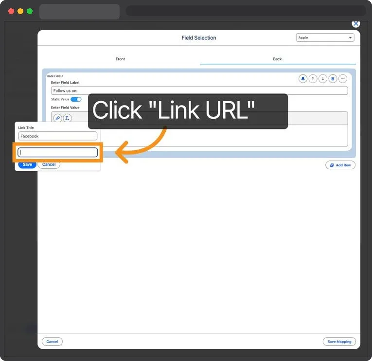 Kemicard Studio — Select Link URL Field