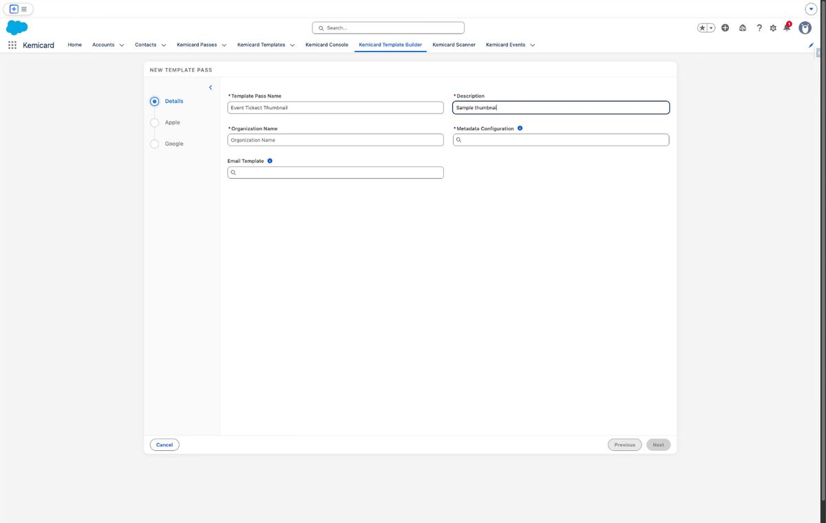 Kemicard Studio — Enter Template Description