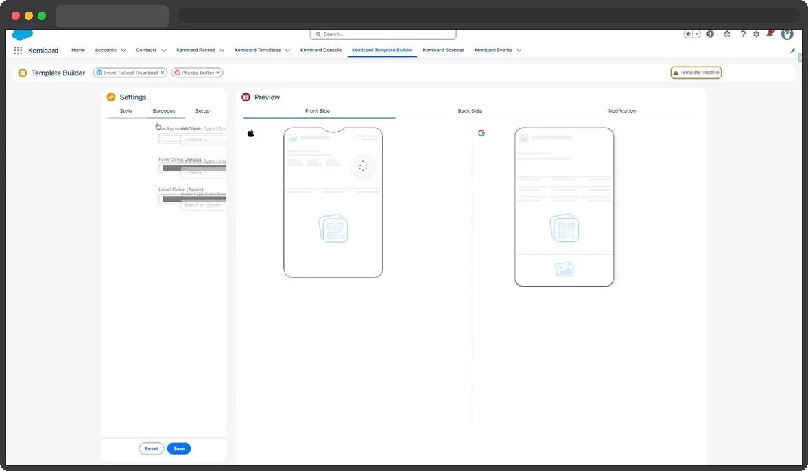 Kemicard Studio — Enter Barcode Activation