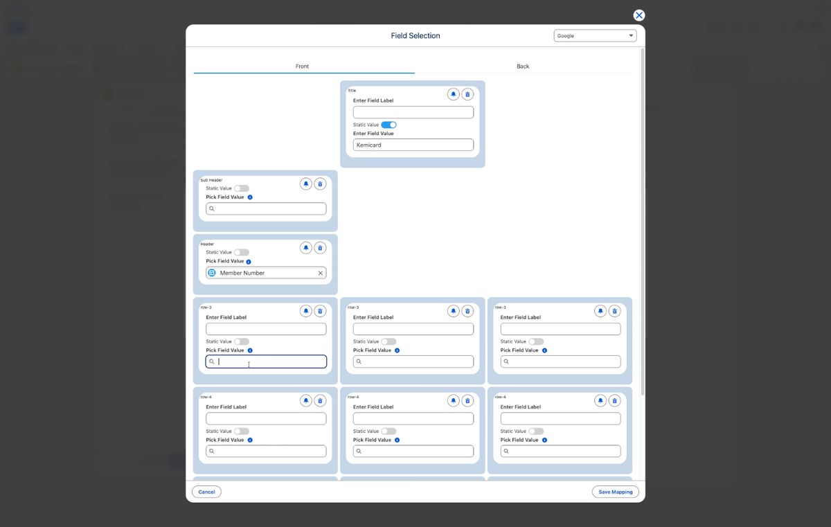 Kemicard Studio — Enter Full Name Keyword