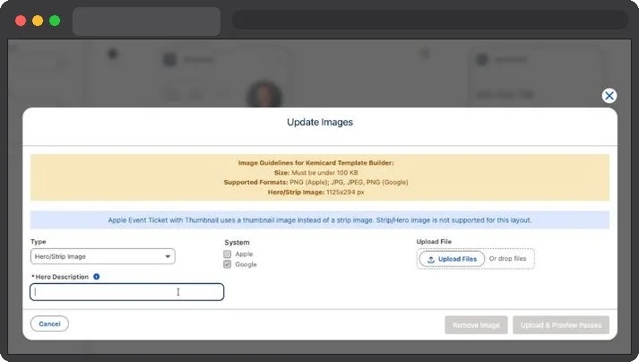 Kemicard Studio — Enter Hero Image Keyword