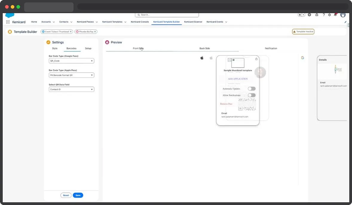 Kemicard Studio — Enter Activation Keyword