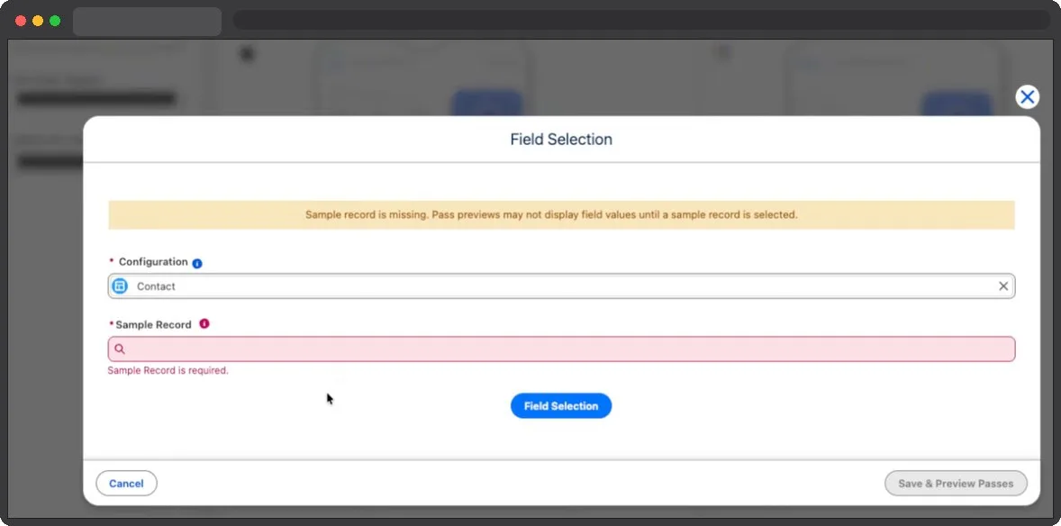 Kemicard Studio — Select Sample Record