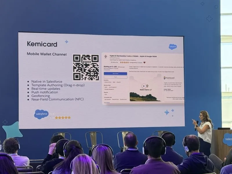 The Kemicard session on stage at TDX 2026