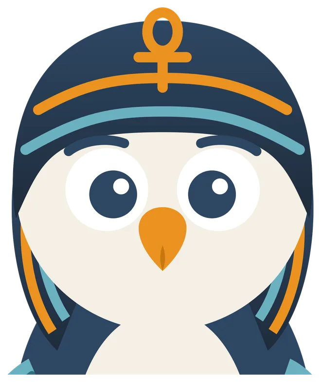Horus, the Kemicard mascot