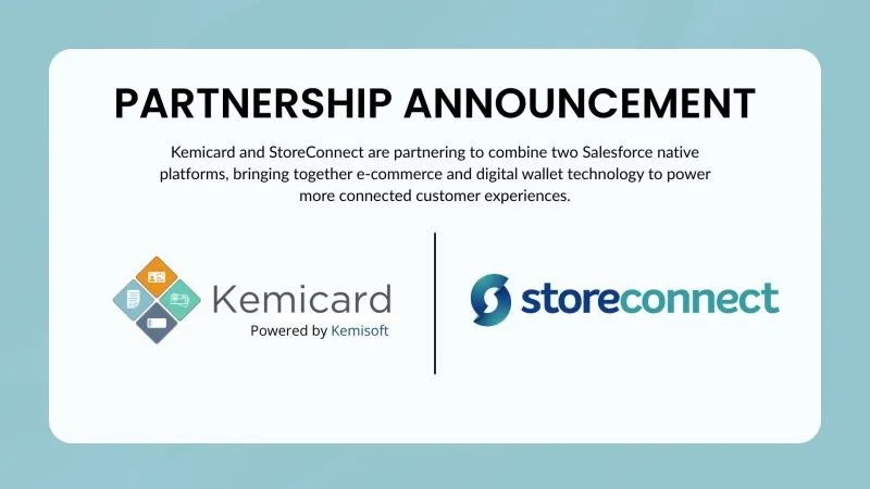 Kemicard and StoreConnect partnership announcement