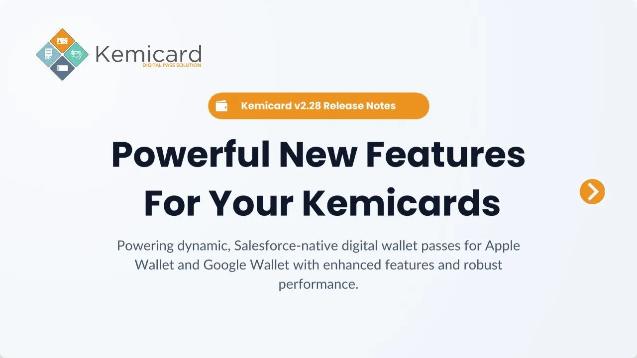 Kemicard v2.28 release notes — powerful new features for your Kemicards