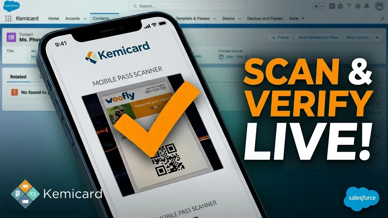 Membership Card Scanner for Salesforce — video thumbnail